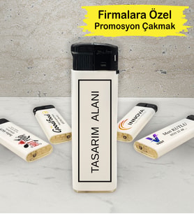 Firmaya Özel Logolu Promosyon Hediyelik Reklam Tanıtım İçin Firma Çakmağı Doldurulabilir Manyetolu Çakmak