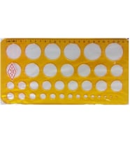 DAİRE ŞABLONU 1-35MM, Asorti