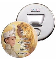 Sünnet Masası Aslanlı Parti Malzemesi Açacaklı Magnet