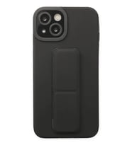 Mey İthalat® iPhone 14 Plus Kılıf Mega Standlı Silikon - Siyah