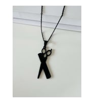 ERKEK BERBER MAKAS-TARAK ÇELİK KOLYE 70CM ACR9296 (Gümüş)