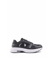 U.S. Polo Assn Felıx Wmn Kalın Taban Kadın Günlük Spor Sneaker Ayakkabı (Siyah - Beyaz)