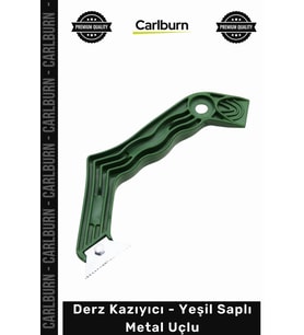 #DerzKazıyıcı Profesyonel Seramik Fayans Karo Keskin Dişli Derz Kazıyıcı Yeşil Saplı Metal Uçlu