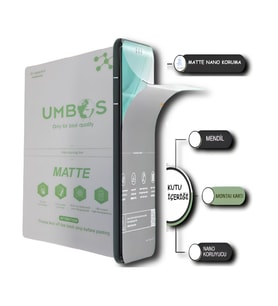 Vivo V23 Uyumlu NANO Ekran Koruyucu MAT NANO ULTRA İnce Esnek - Umbos