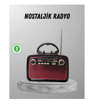 Mey İthalat® Ahşap Dokulu Bluetooth Müzik Kutusu – Vintage LED Tasarımıyla Modern Ses Deneyimi