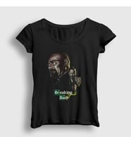 Presmono Kadın Siyah Final Breaking Bad T-Shirt 184607tt
