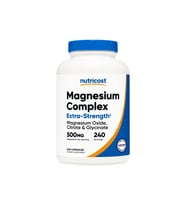 Magnesium Complex Extra Strength  / 500 mg 240 Kapsül /  Oxide Citrate & Glycinate