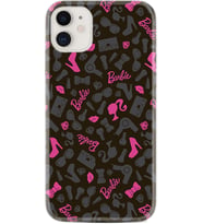 Apple iPhone 11 12 13 Mini Kılıf Desemli Silikon Barbie and Shoes 1413