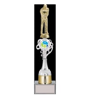ODAK KUPA - Figürlü Kupalar - Golf Figürlü Kupalar FG-036 B - 41 cm
