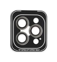 iPhone 15 Pro Max PVD Metal Kamera Lens - Gri