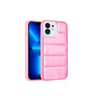 Apple iPhone 11 Uyumlu Kılıf Kamera Korumalı Airbagli Renkli Zore Seksek Kapak (Pembe)