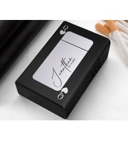BK Gift Kişiye Özel İsimli Tarihli Siyah Metal Sigara Tabakası-3, Arkadaşa Hediye, İsimli Sigaralık, Metal Sigara Kutusu