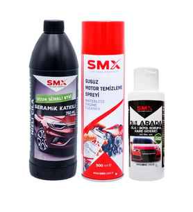 Susuz Motor Temizleme Sprey-seramik Katkılı Hızlı Cila-3'ü1 Arada Hare Giderici&boya Koruma&cila