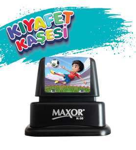 Kıyafet Kaşesi Futbol Temalı Öğrenci Kaşesi / Kıyafet Etiketi / Kumaş Kıyafet Kaşesi
