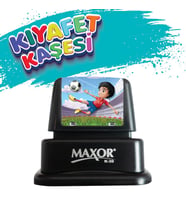 Kıyafet Kaşesi Futbol Temalı Öğrenci Kaşesi / Kıyafet Etiketi / Kumaş Kıyafet Kaşesi