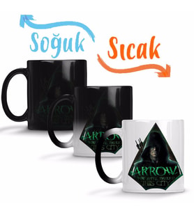 Arrow Sihirli Kupa Bardak Porselen