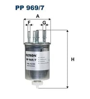 FILTRON PP9697 Yakit Filtresi CPLA9155BA LR041978