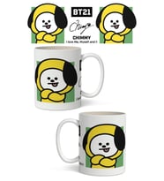 Bts BT21 Chimmy Temalı Beyaz Kupa Bardak Sevgiliye Arkadaşa Hediye