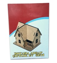 Ahşap Boyama Çiftlik Evi Maketi Minyatür Ev ÖLÇÜYE DİKKAT