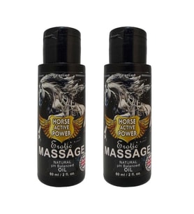 Süper Hors Active Power Rahatlatıcı Fantezili Etkilerde Vücut Masaj Yağı 60 ml 2 Adet