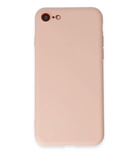 Newface Apple iPhone 7 Kılıf First Silikon - Pudra