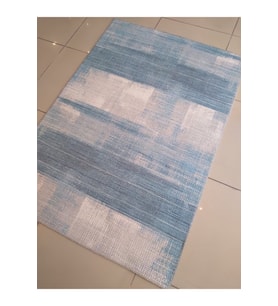 NORM HALI MELODİ 30-002 MAVİ DOKUMA ŞÖNİL HALI 115X170 CM
