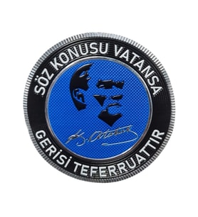 ATATÜRK - SÖZ KONUSU VATANSA   - Arma - TPU Patch