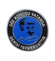 ATATÜRK - SÖZ KONUSU VATANSA   - Arma - TPU Patch
