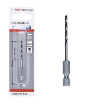 Pointteq Altıgen Şaftlı Hss Matkap Ucu 2,5 mm