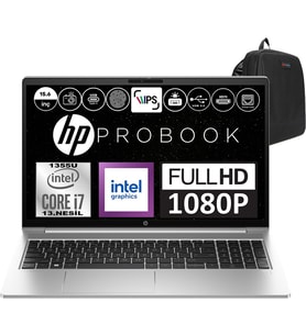 HP Probook 450 G10 Intel Core I7 1355U 16GB 2tb SSD Intel® Iris® Xᵉ Windows 11 Pro 15.6" Fhd Taşınabilir Bilgisayar 9G1G3ETP04 + Weblegelsin Çanta