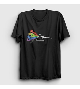 Presmono Unisex Siyah Rabbits Pink Floyd T-Shirt 76751tt