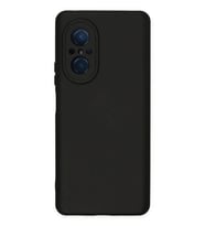 Newface Huawei Nova 9 SE Kılıf Nano içi Kadife Silikon - Siyah