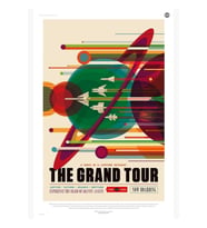 Nasa Posteri - Büyük Tur Tablo Ahşap Poster Dekoratif