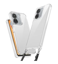 Xiaomi Redmi 13C Uyumlu Kılıf Airbagli Takılabilir Askı Aparatlı Zore Snap Silikon Kapak
