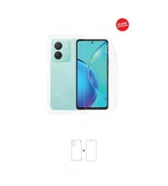 Vivo Y27s Ön, Arka ve Yan 360 Derece Tam Kaplama Tpu Film