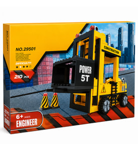 29501 CONSTRUCTION 206 PARÇA MİNİ FORKLİFT