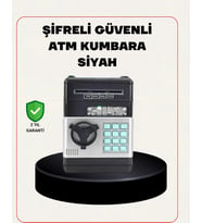 Para Kasası Görünümlü Elektronik Şifreli Kumbara