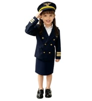 Kız Çocuk Pilot Kostümü