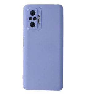 Redmi Note 10 Pro Kılıf Nano içi Kadife Silikon - Lila