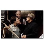 Cakapuzzle Marlon Brando The Godfather Şş Sessiz Ol  Puzzle Yapboz MDF (Ahşap) (120 Parça)