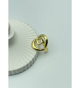 Çelik Gold Tasarım Ayarlanabilir Yüzük - 25yzk113
