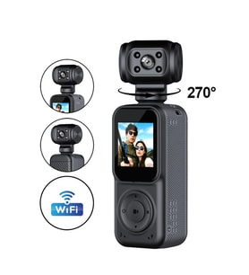 4K Mini Wifi Aksiyon Kamerası Taşınabilir Video Kaydedici 1,56' Ekranlı