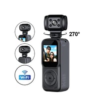 4K Mini Wifi Aksiyon Kamerası Taşınabilir Video Kaydedici 1,56' Ekranlı