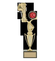 ODAK KUPA - Figürlü Kupalar - Briç Figürlü Kupalar FG-043 C - 39 cm