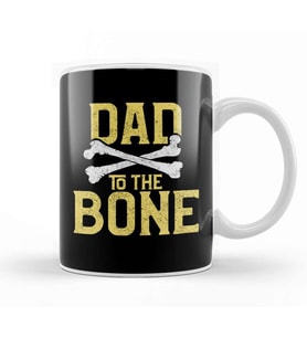Funny Dad To The Bone Pun Father s Bad To The Bone Kupa Bardak Porselen