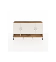 Arges Konsol 6 Raflı 4 Kapaklı 176x30x99 Çam-Aytaşı