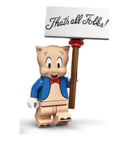 Lego Minifigür - Looney Tunes - 71030 - 12 Porky Pig