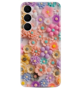 Samsung Galaxy S25 FE Kılıf Boutique Baskılı Resimli Rengarenk Papatyalar Pcode -060