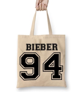 Justin Bieber 94 Bez Çanta Uzun Saplı