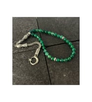 SERTİFİKALI Yeşil Akik 6mm 33lük Doğal Taş Tesbih